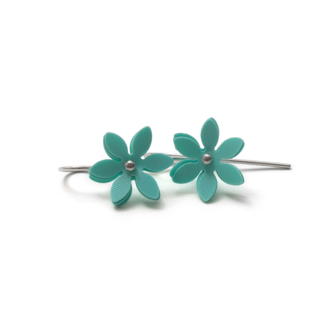 Hook Earrings Daisy Punch Mint VM95