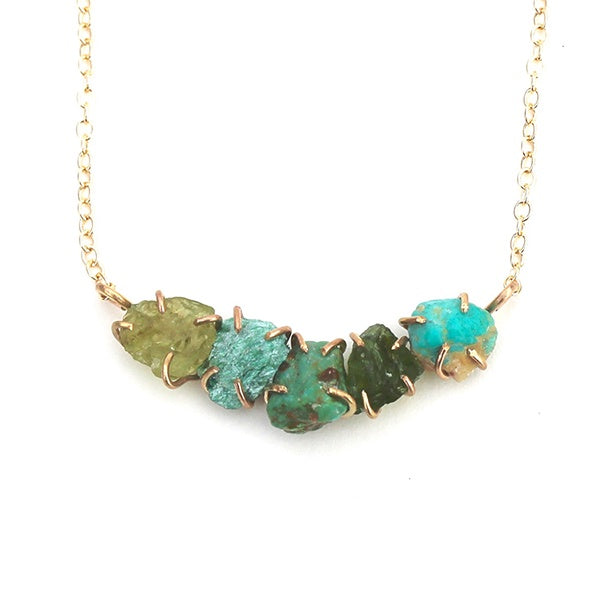 Necklace Green Ayse