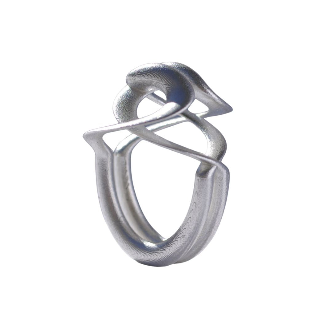 Ring Silver Pirouette