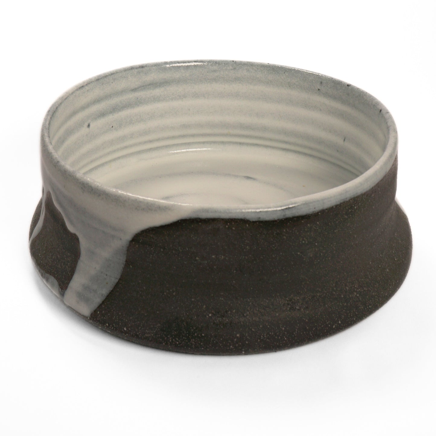 Ceramic Basin Bowl Black and White