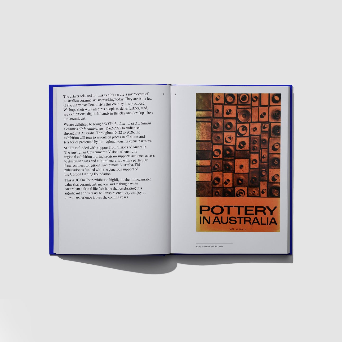 Book SIXTY: The Journal of Australian Ceramics 60th Anniversary 1962-2022