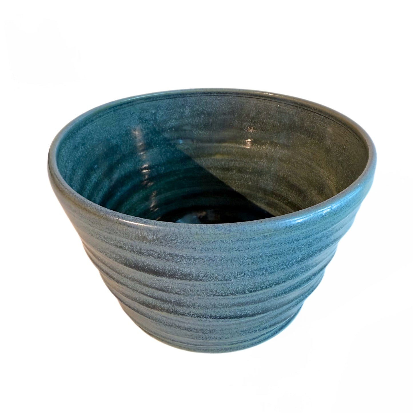 Ceramic Bowl Flow Teal Small