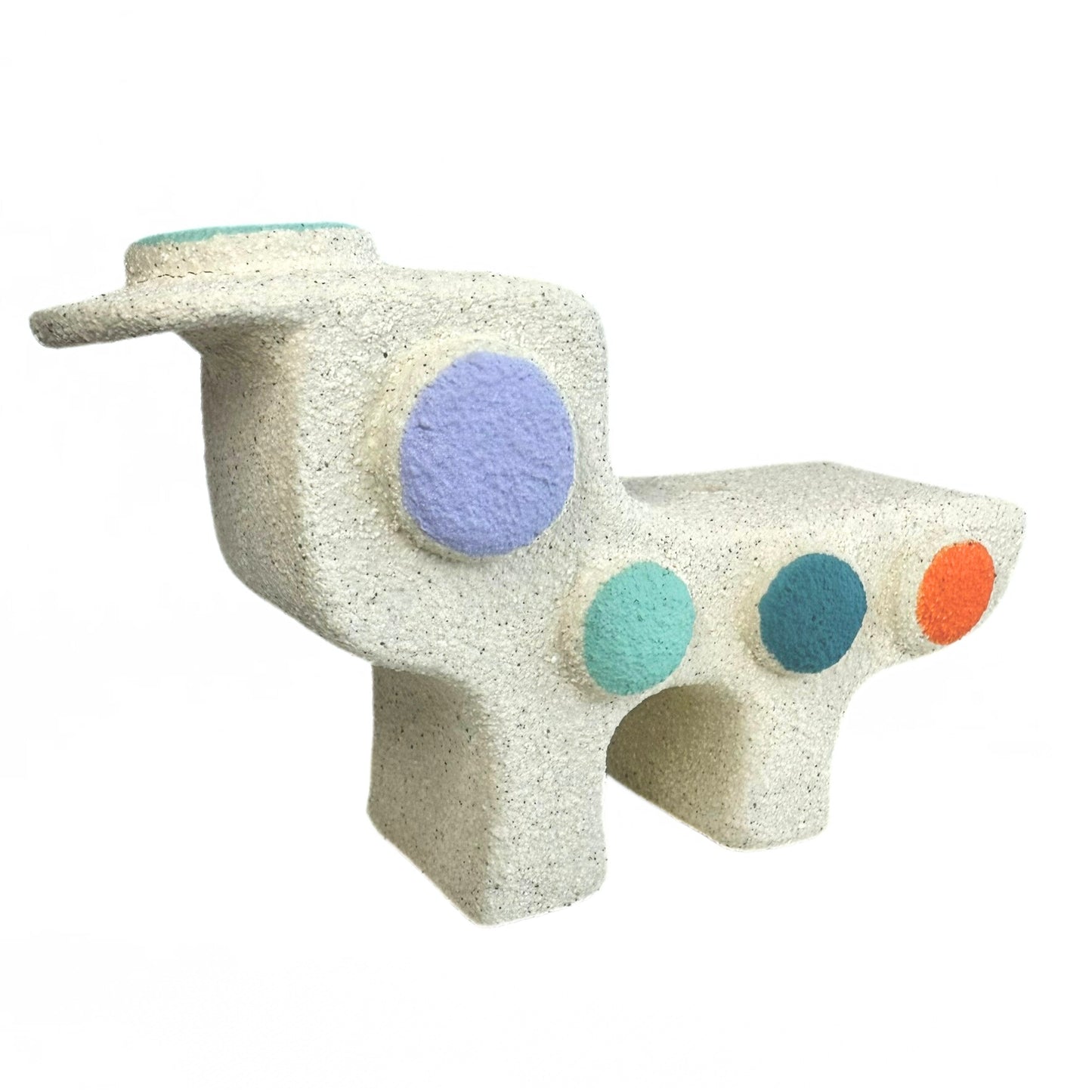 Ceramic Sculpture Vase Snowball 002