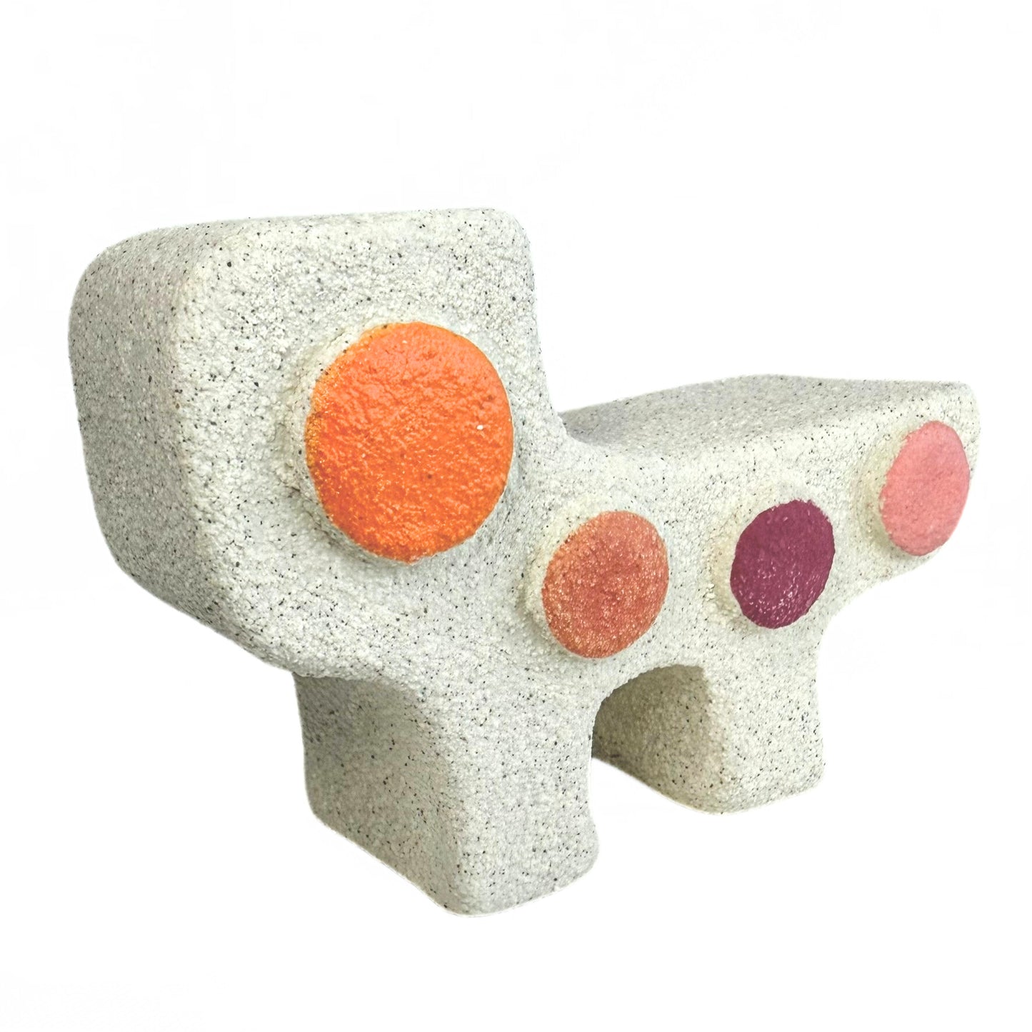 Ceramic Sculpture Vase Snowball 003