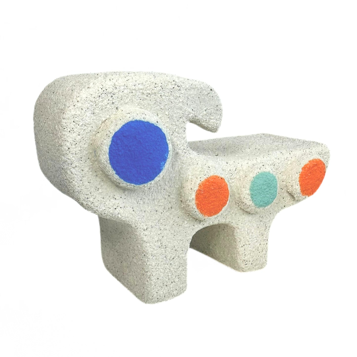 Ceramic Sculpture Vase Snowball 004