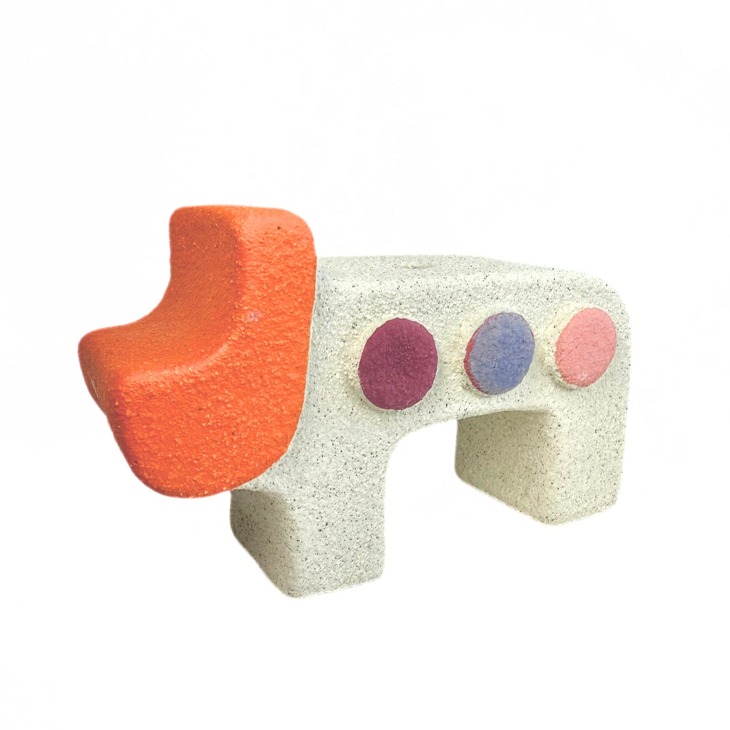Ceramic Sculpture Vase Snowball 005