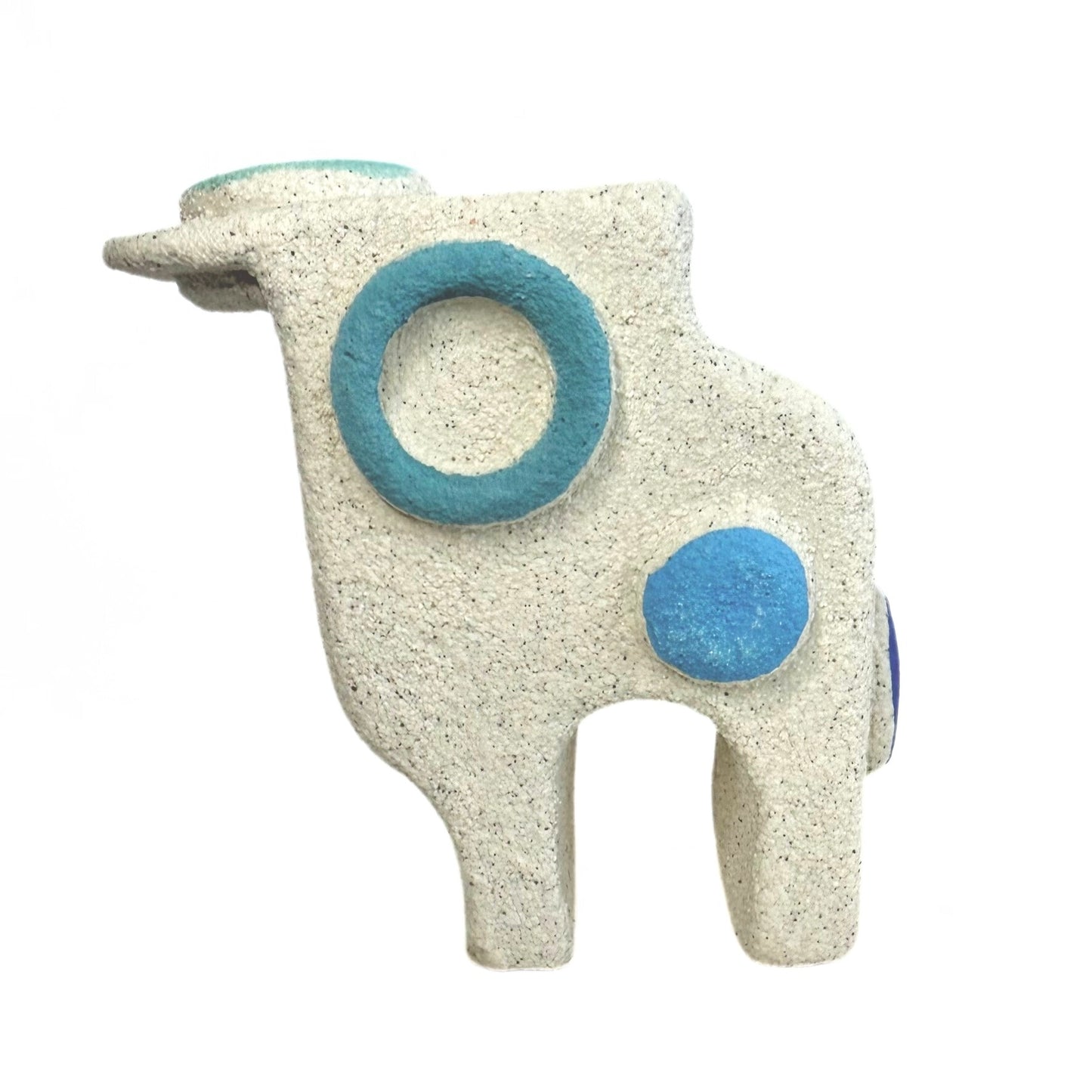 Ceramic Sculpture Vase Snowball 007