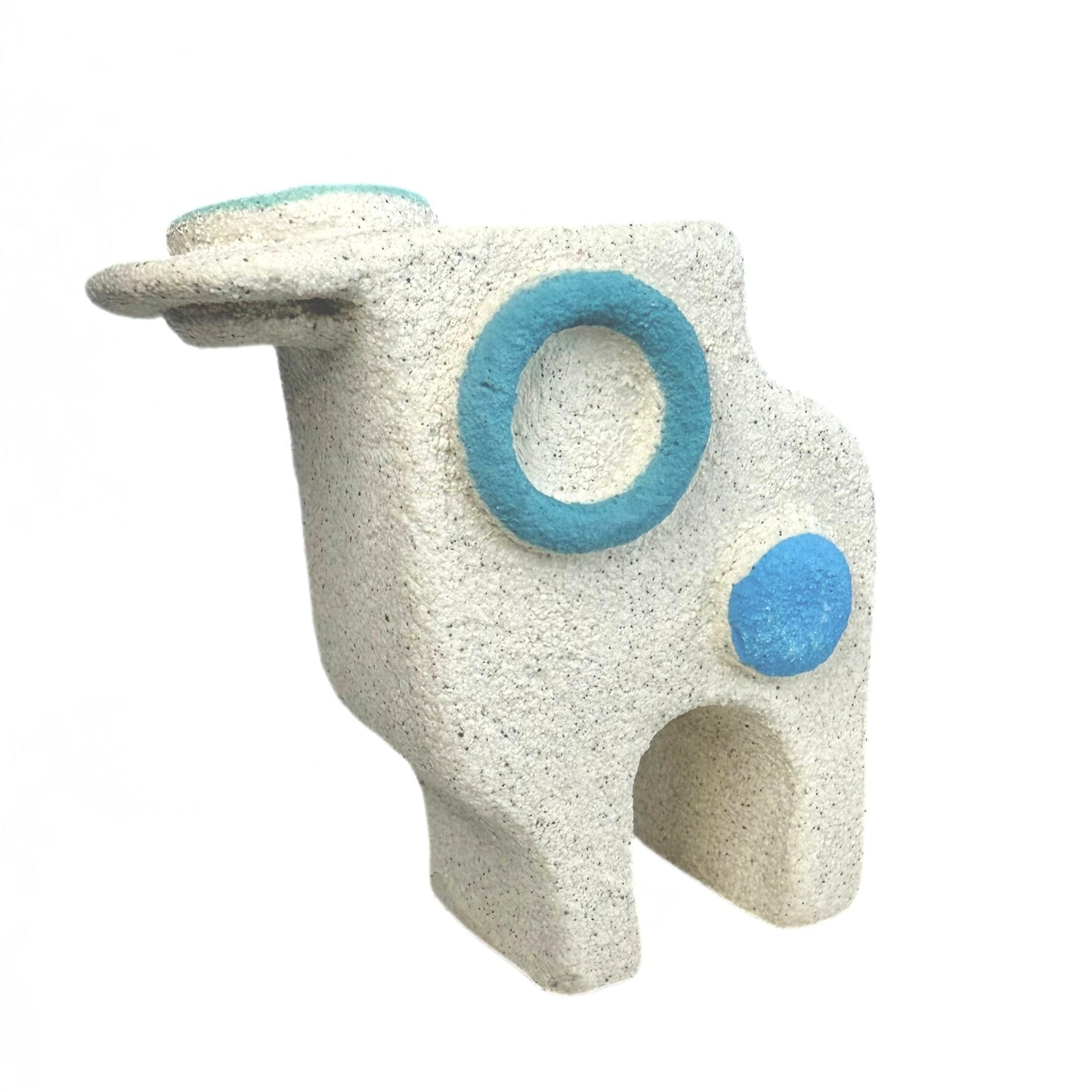 Ceramic Sculpture Vase Snowball 007