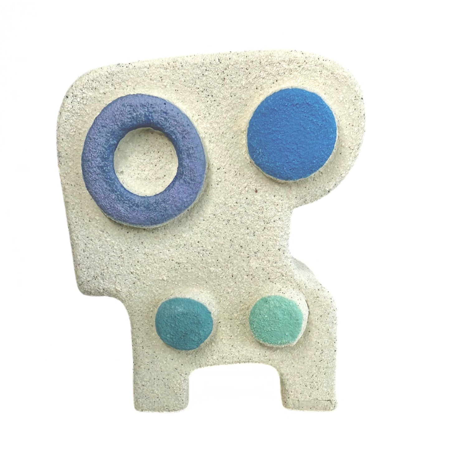 Ceramic Sculpture Vase Snowball 009