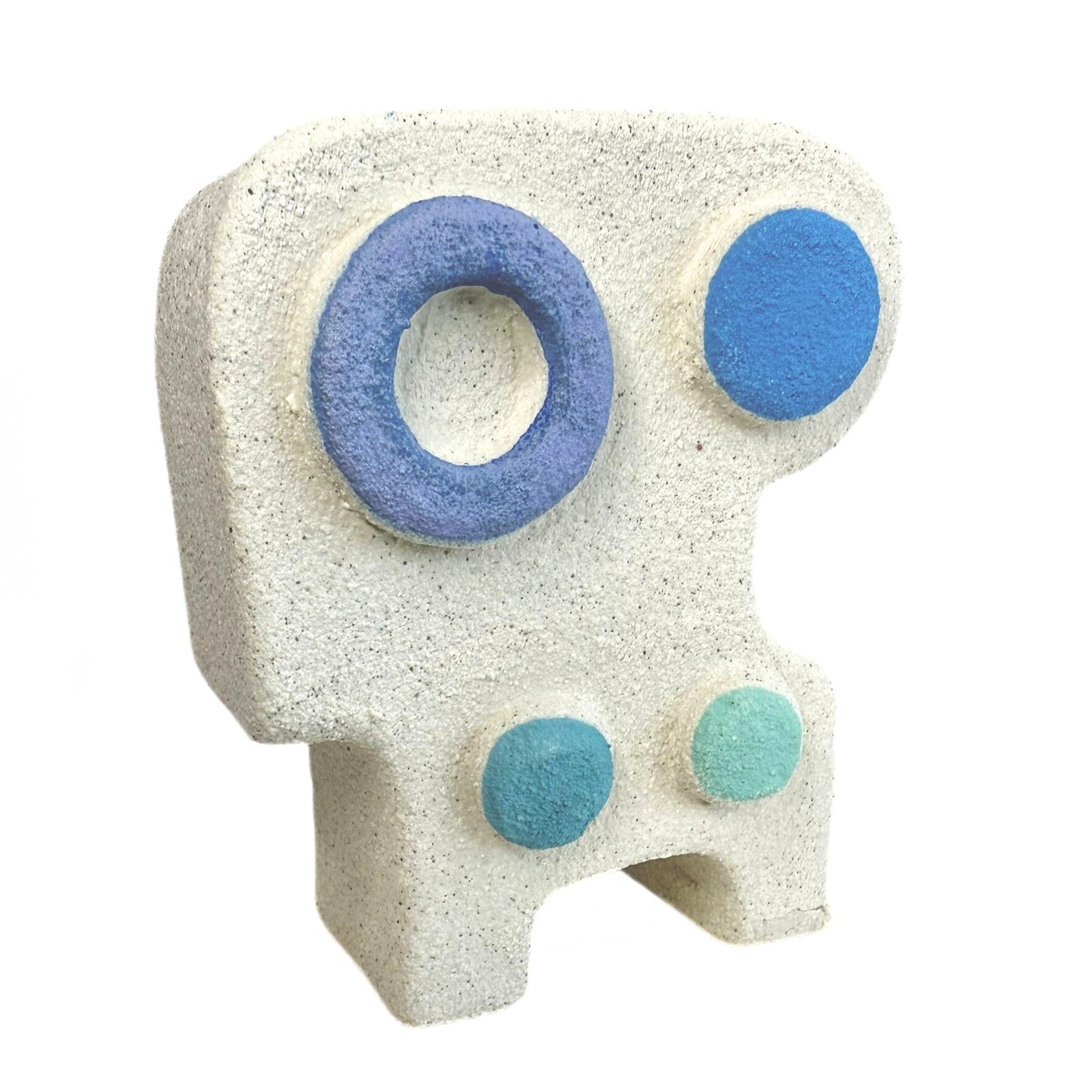 Ceramic Sculpture Vase Snowball 009