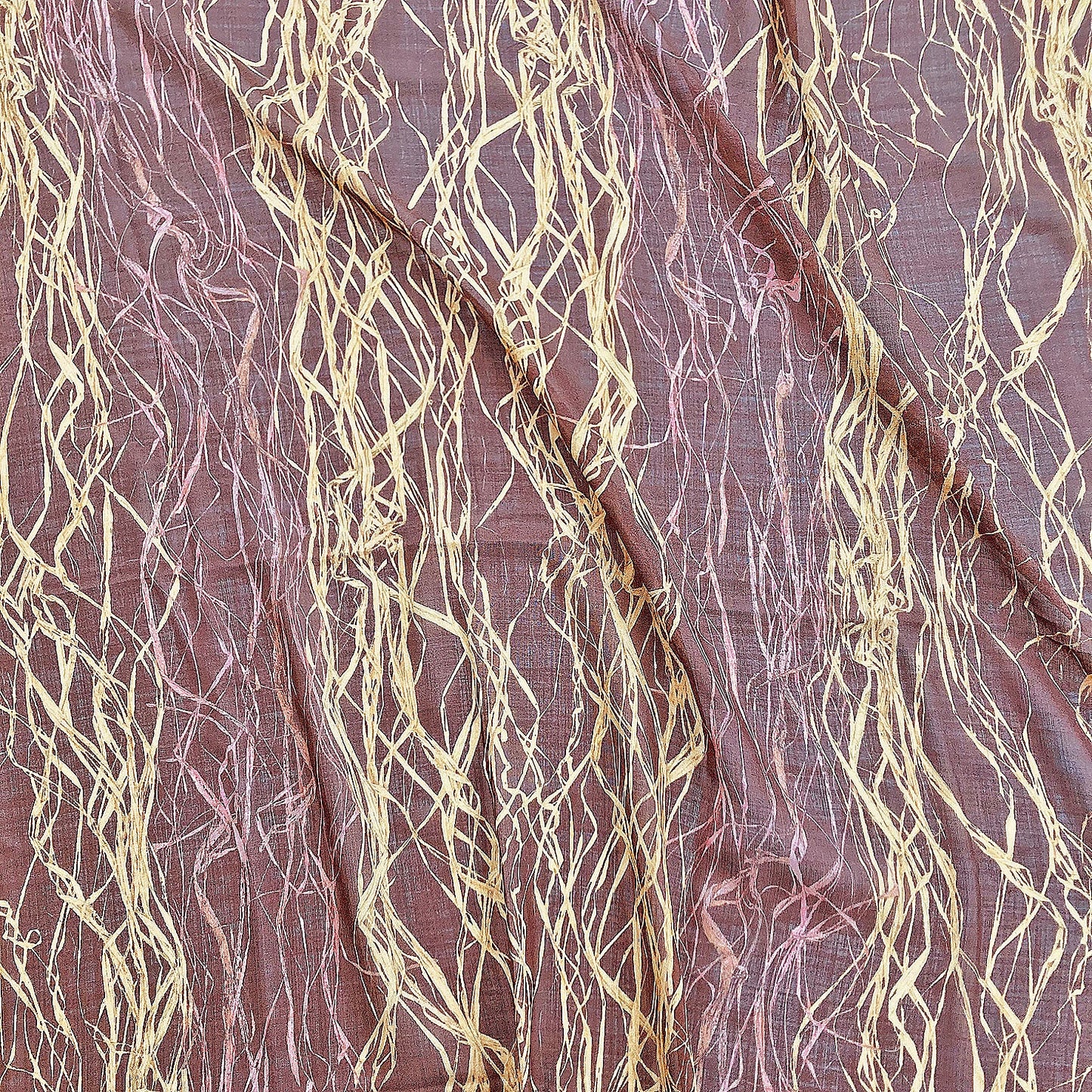 Scarf Wool Silk Treasures Grasses