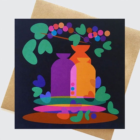 Greeting Card Hip to be Square - Jar of Hearts