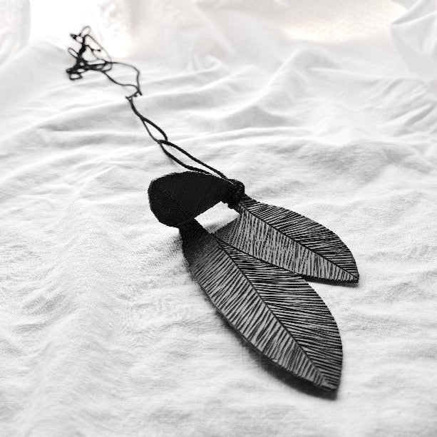 Necklace Fragments Black PJ MW 13