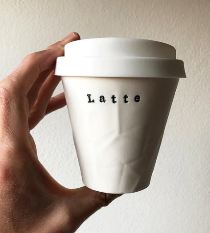 Cup Latte Paper Series White