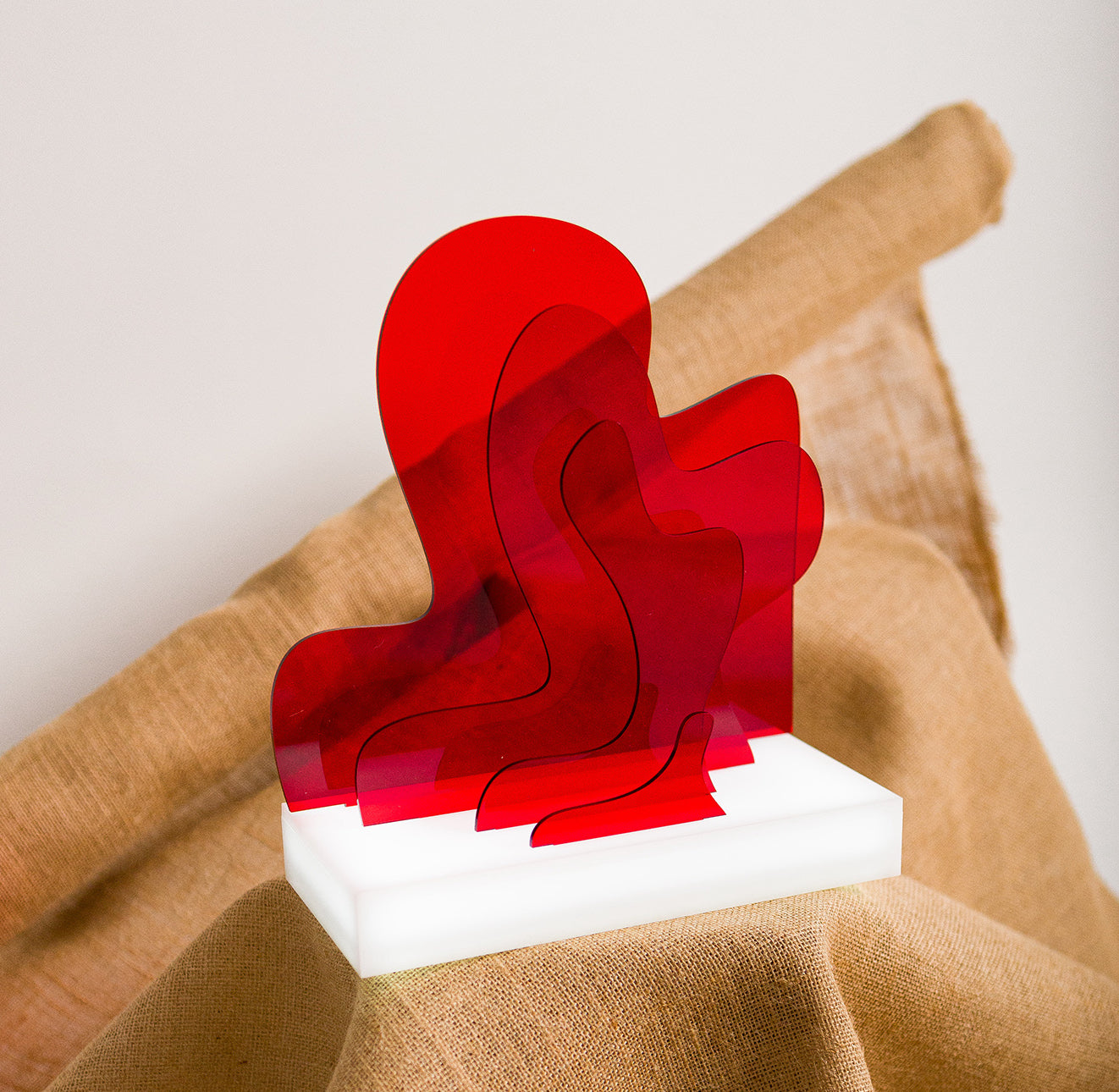 Lamp Acrylic Squiggle