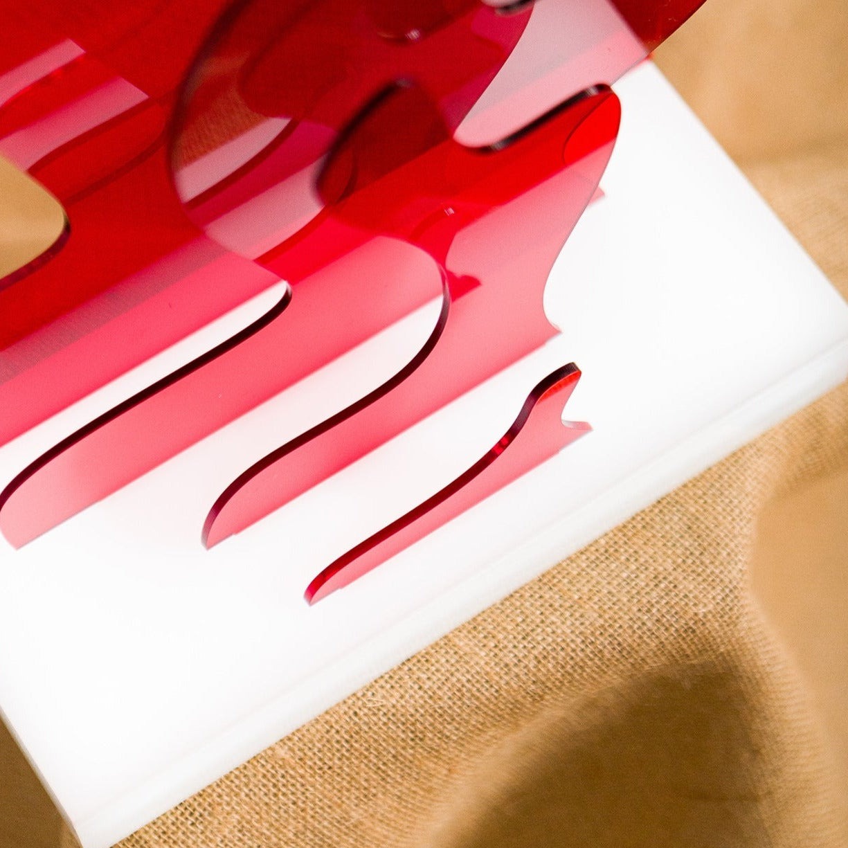 Lamp Acrylic Squiggle