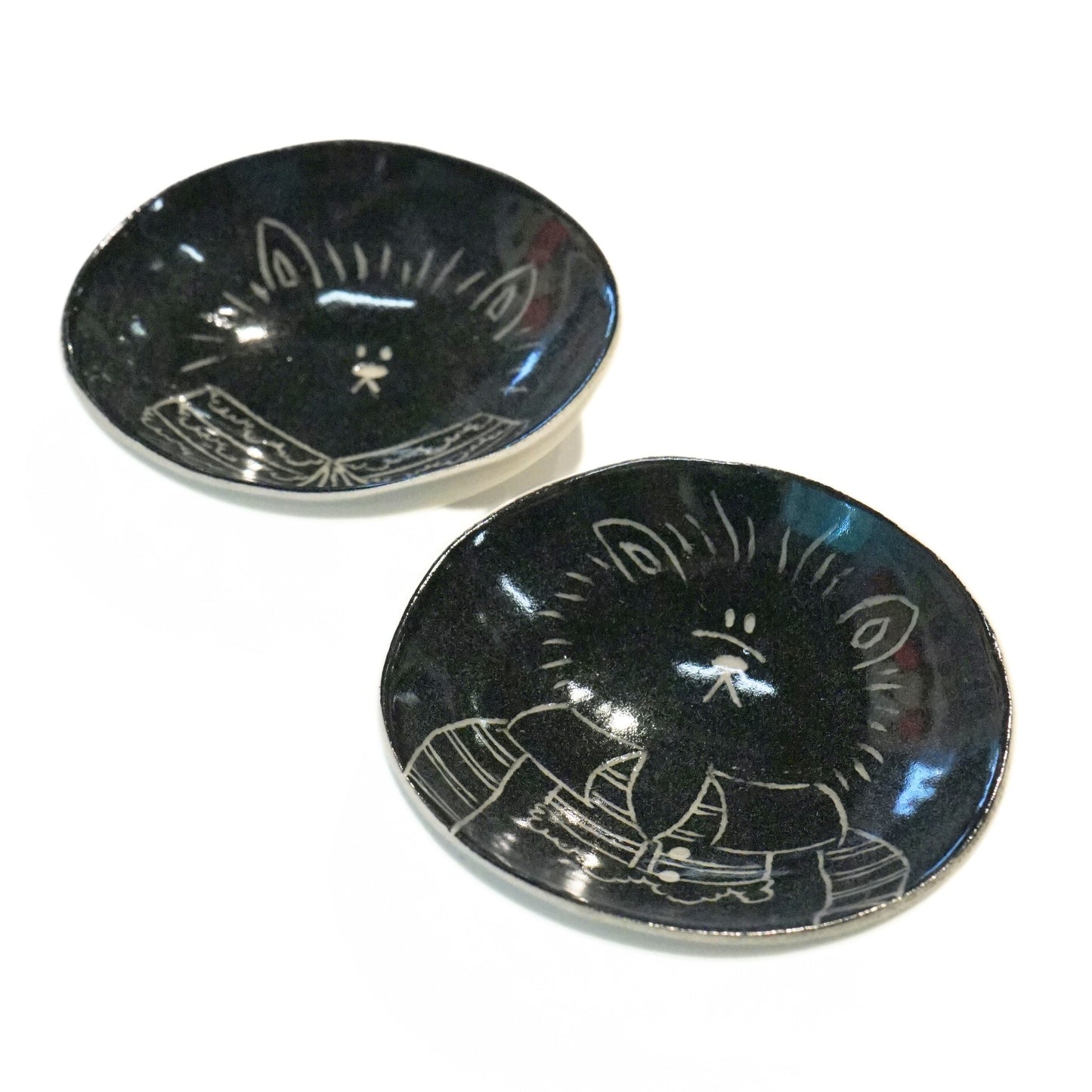 Ceramic Trinket Dish Black Bear