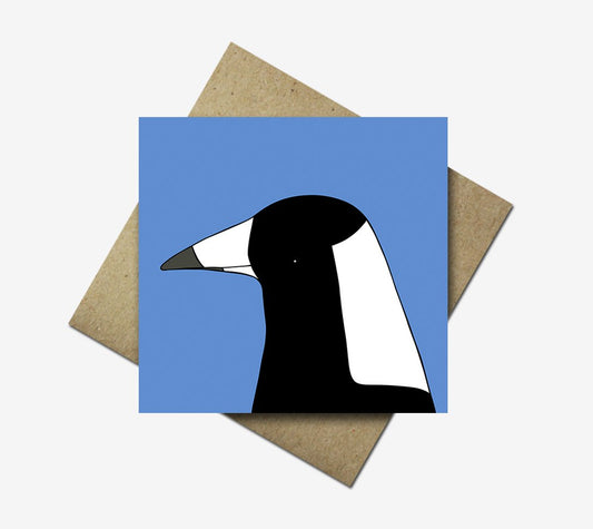 Greeting Card Australian Birds Magpie
