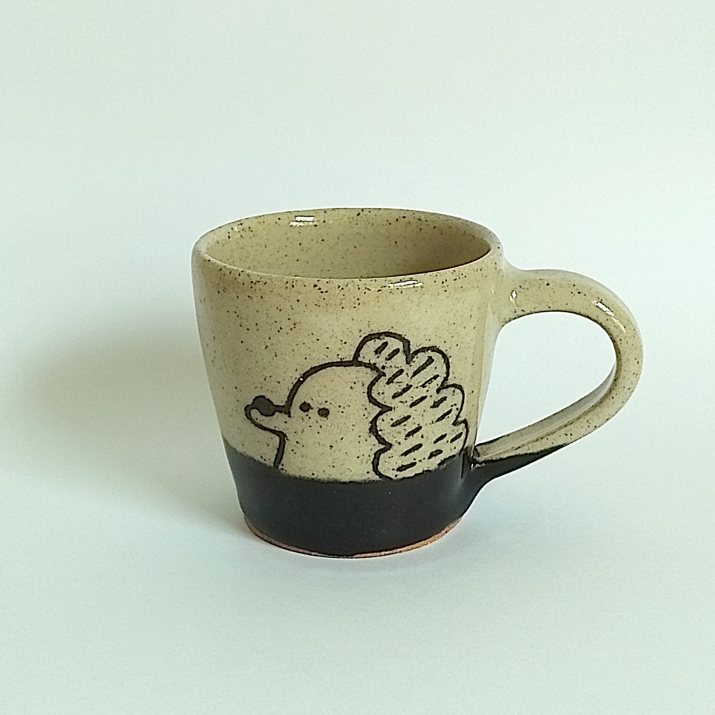 Ceramic Espresso Mug BASED Hedgehog