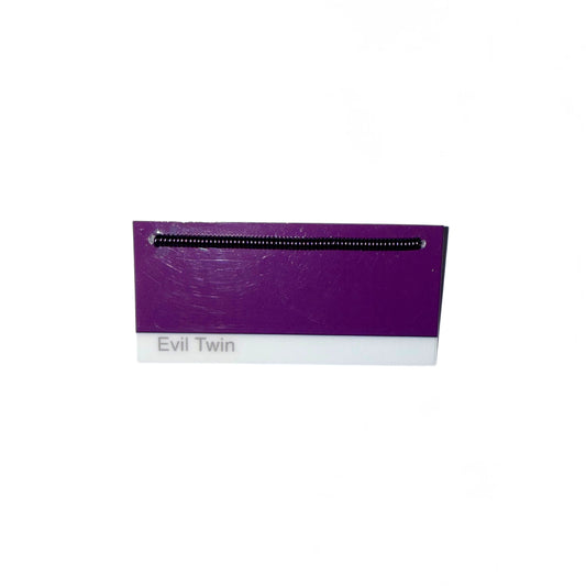 Paint Card Brooch Evil Twin