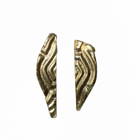 Stud Earrings Realm Gold