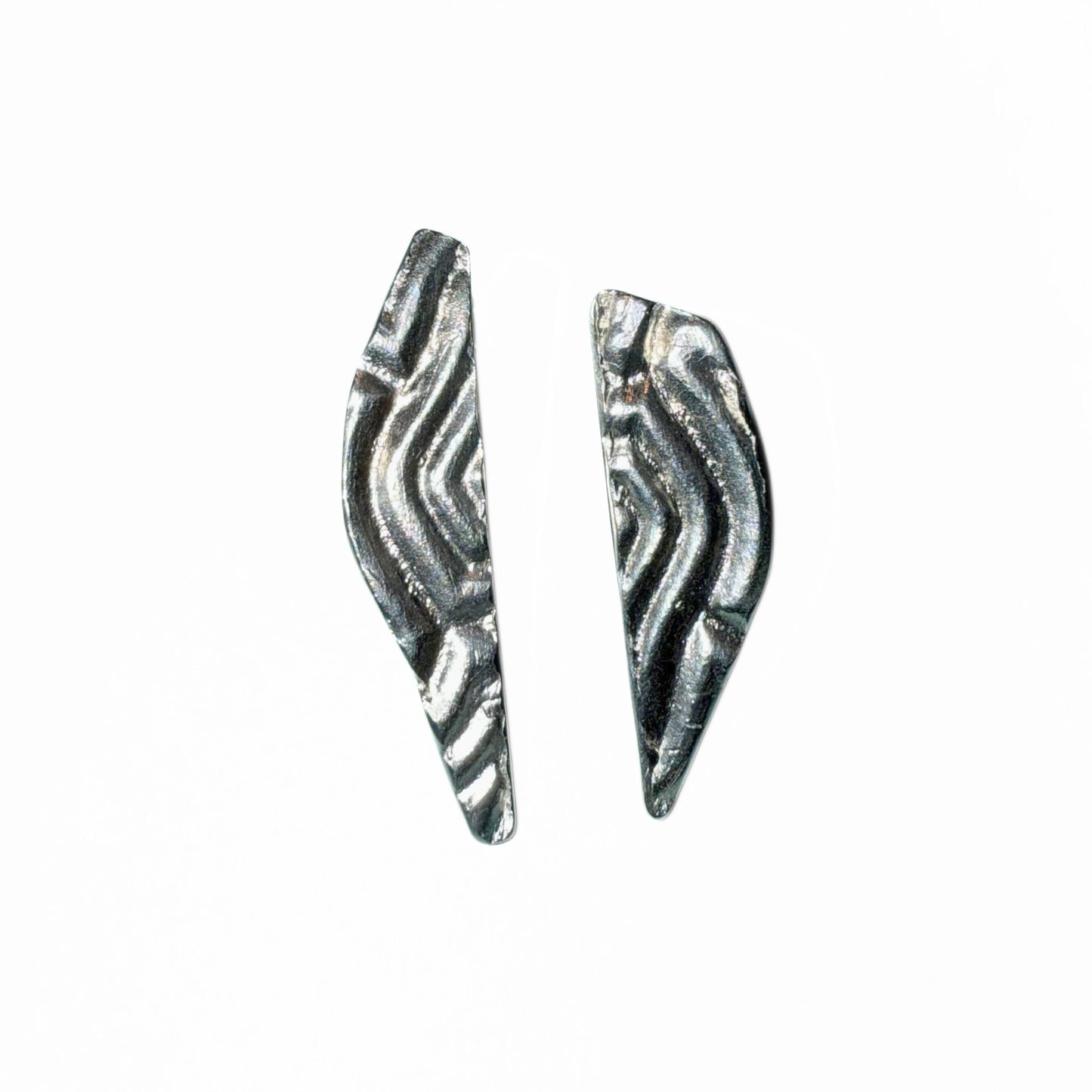 Stud Earrings Realm Silver