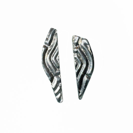 Stud Earrings Realm Silver