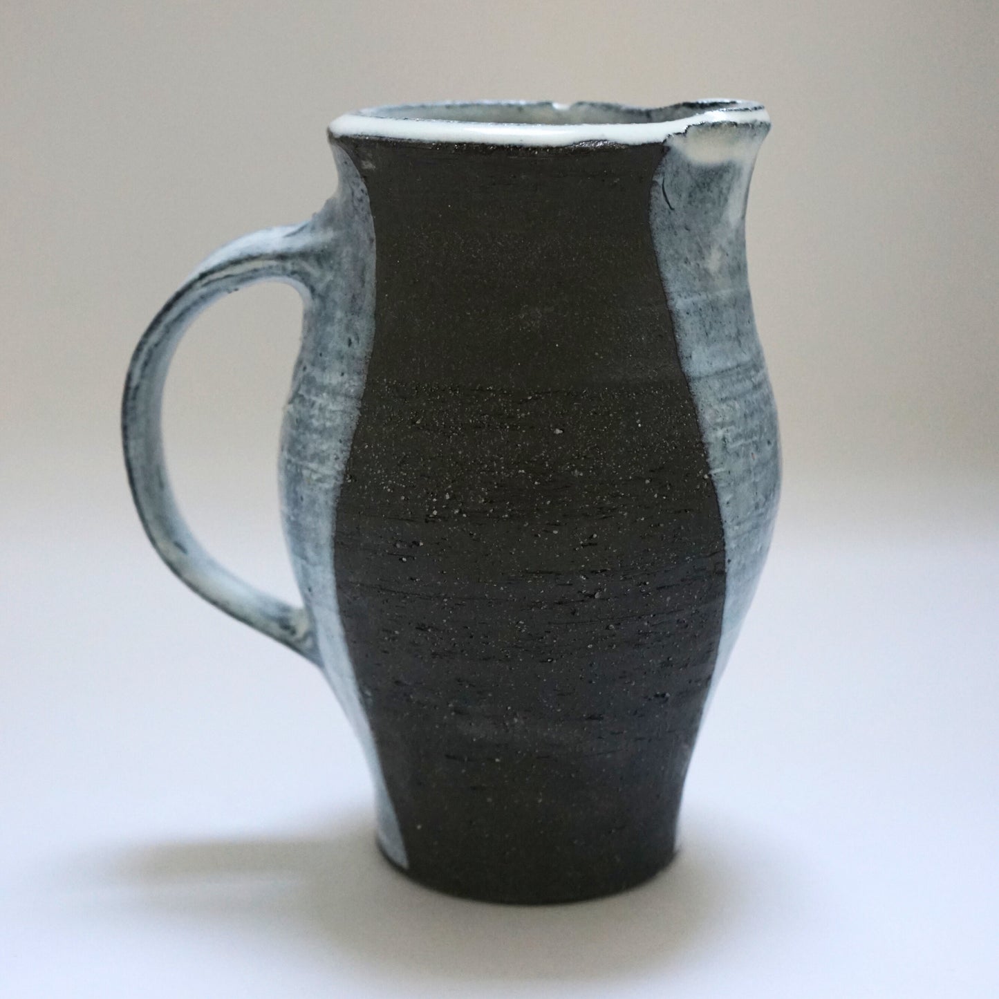 Ceramic Jug Black and White