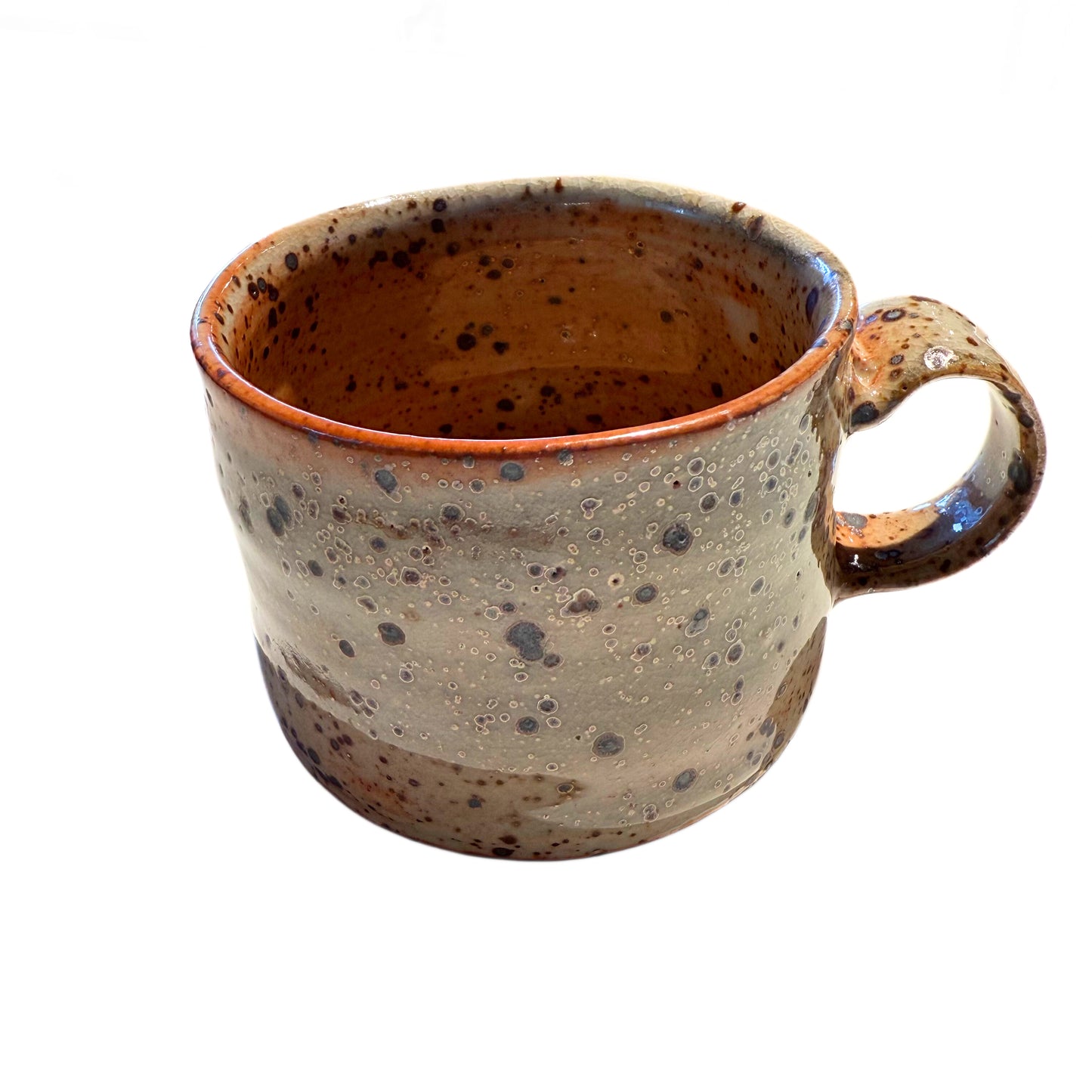 Ceramic Mug Shino Bronze