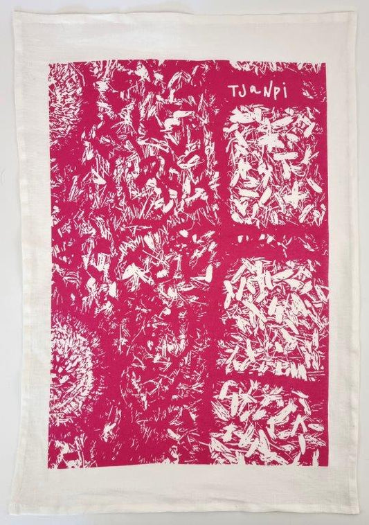 Tea Towel Magenta