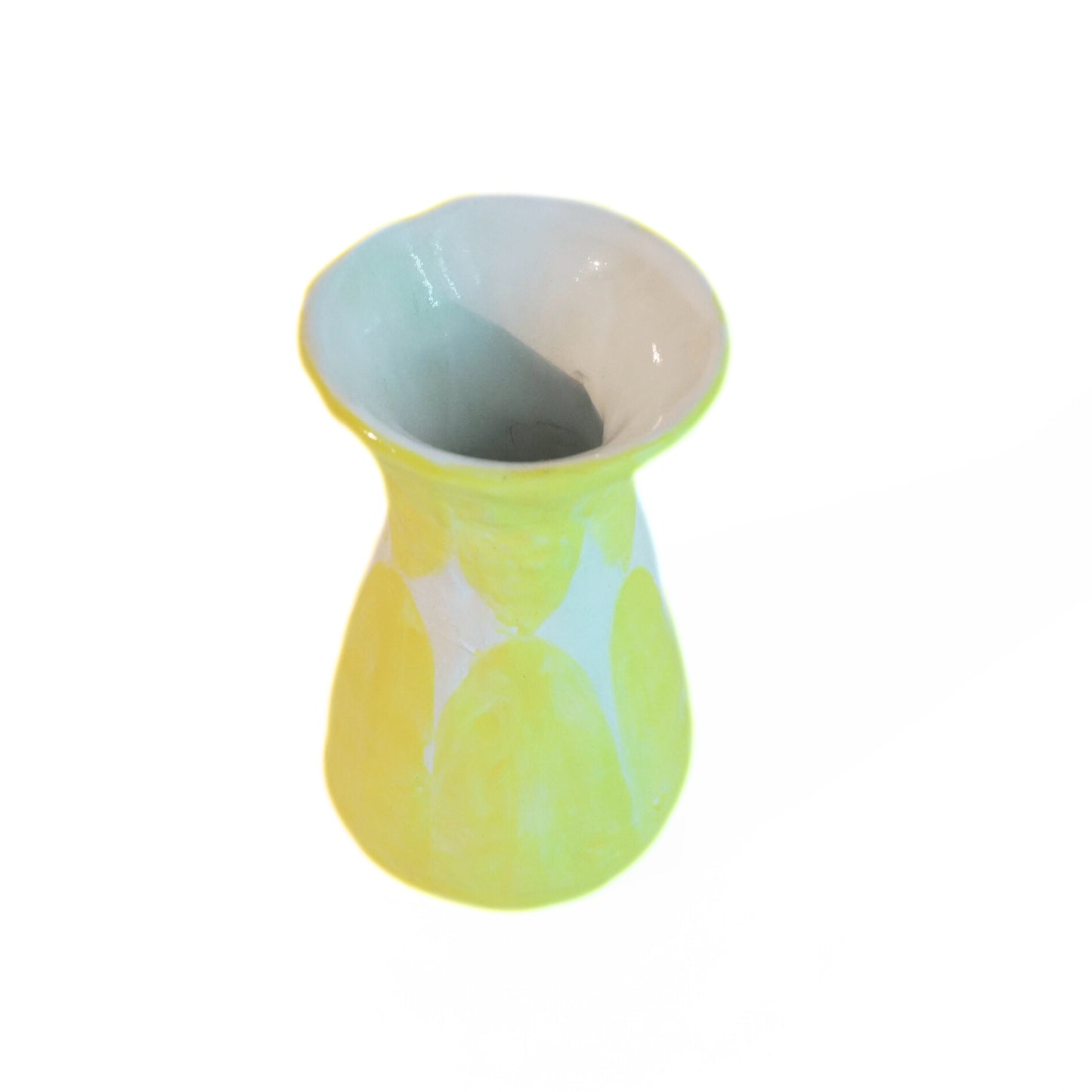 Ceramic Vase Small Lemon