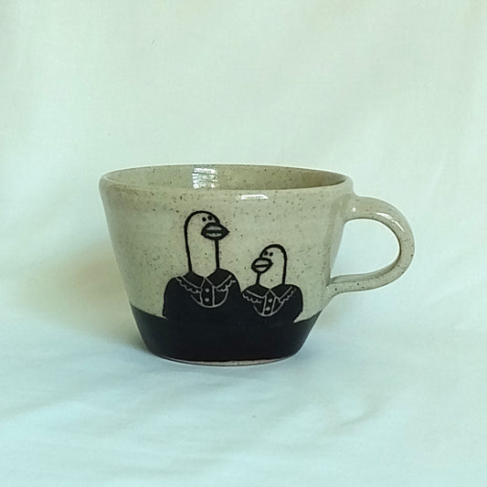 Ceramic Mug BASED Geese Large