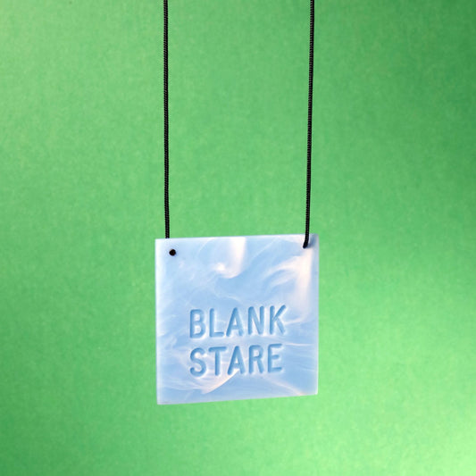 Necklace 'Blank Stare'