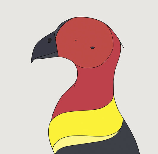 Unframed Print Australian Brush Turkey