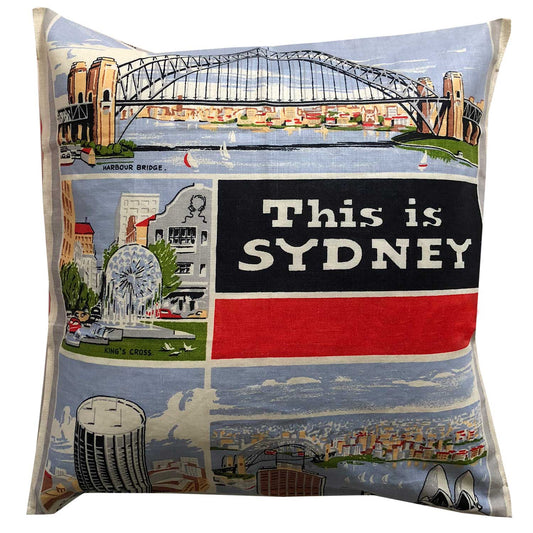 Cushion Cover Vintage This Is Sydney