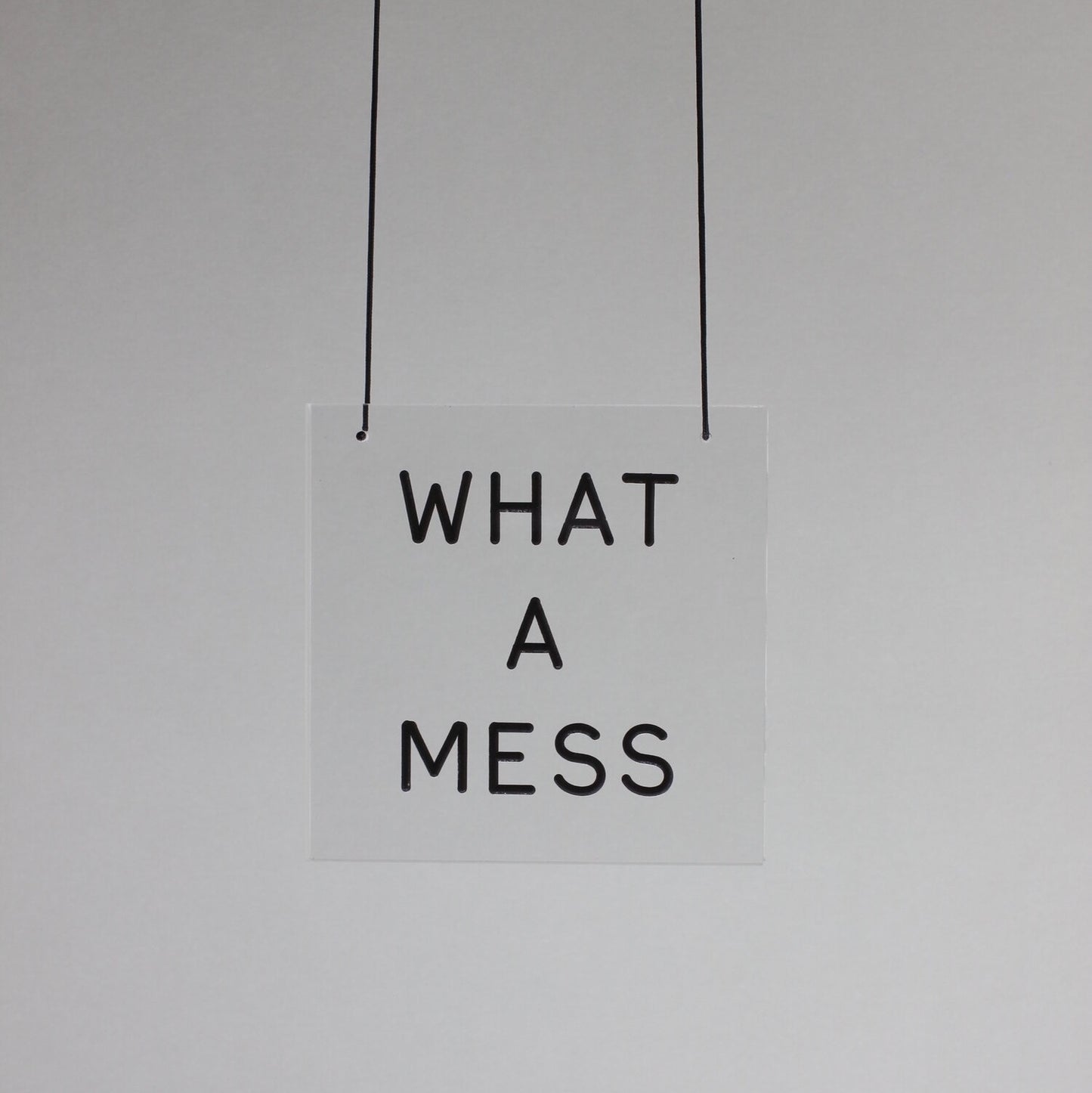 Necklace 'What A Mess'