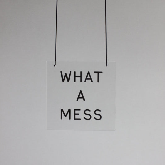 Necklace 'What A Mess'