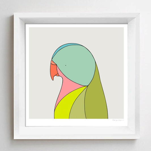 Framed Print Princess Parrot