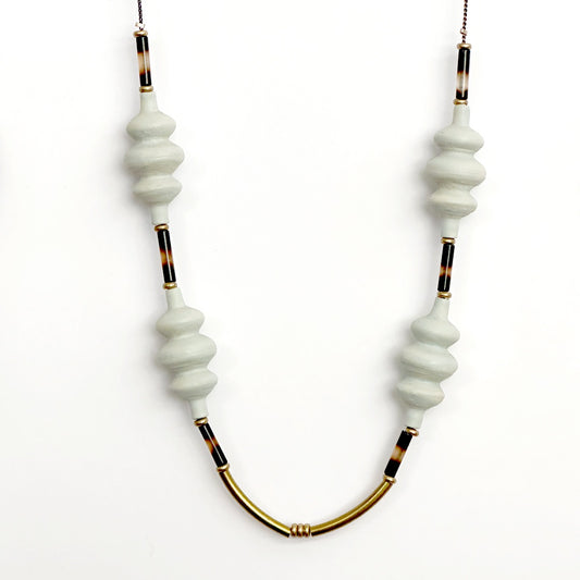 Necklace Beaded Agate