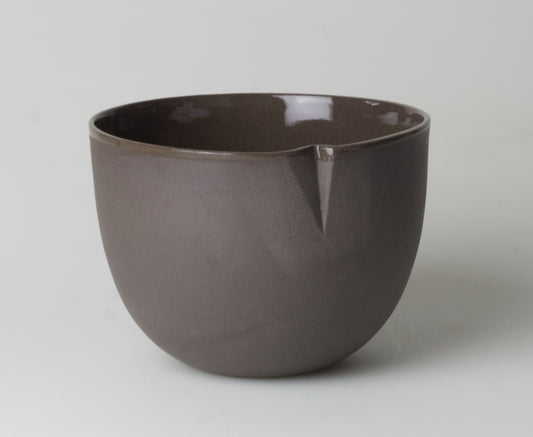 Ceramic Bowl Fold Basalt Small