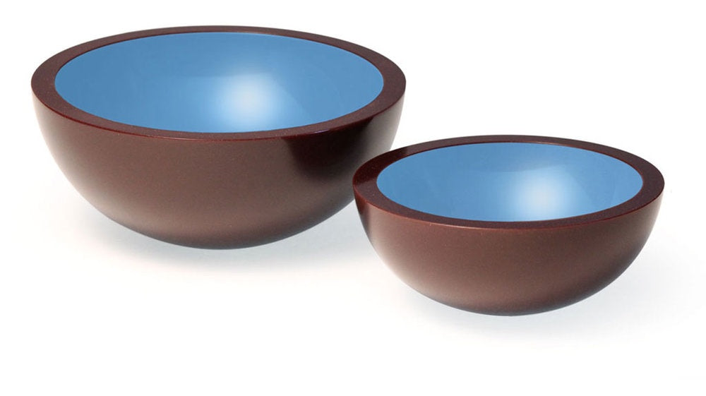 Bowl Bauple Set of Two Powder Blue
