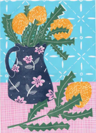 Bunch of Banksia Greeting Card