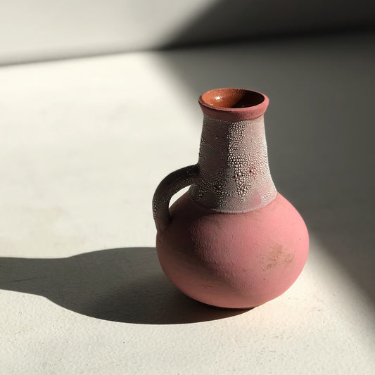 Dusty Pink Speckled Vessel