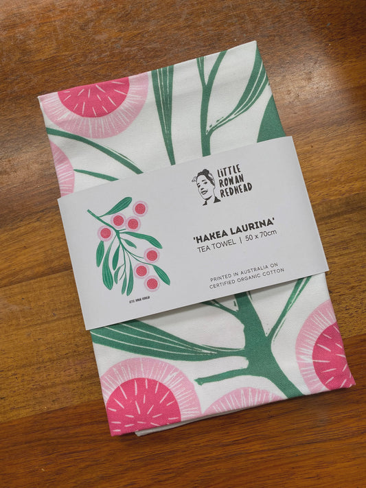 Teatowel Hakea Laurina #2