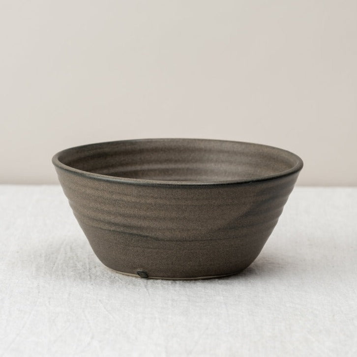 Ceramic Chunky Bowl Charcoal Small