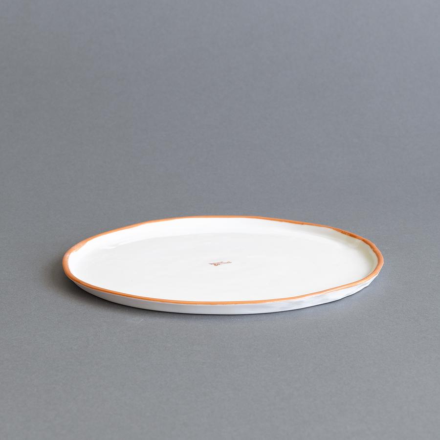 Ceramic Dinner Plate Paper Series