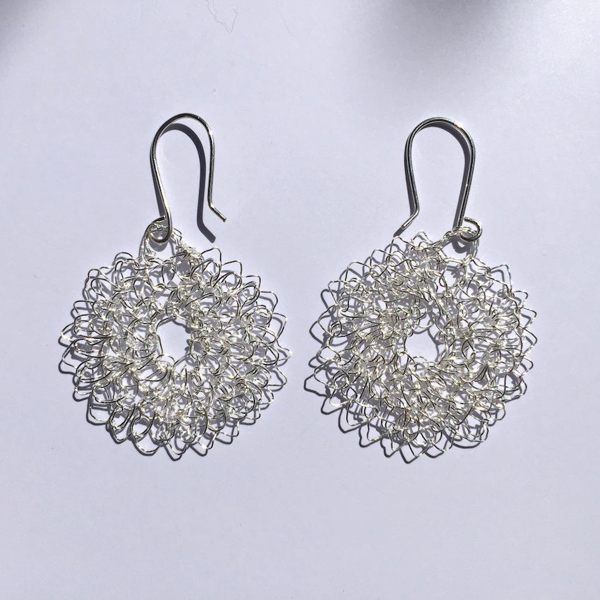 OMA Silver Earrings