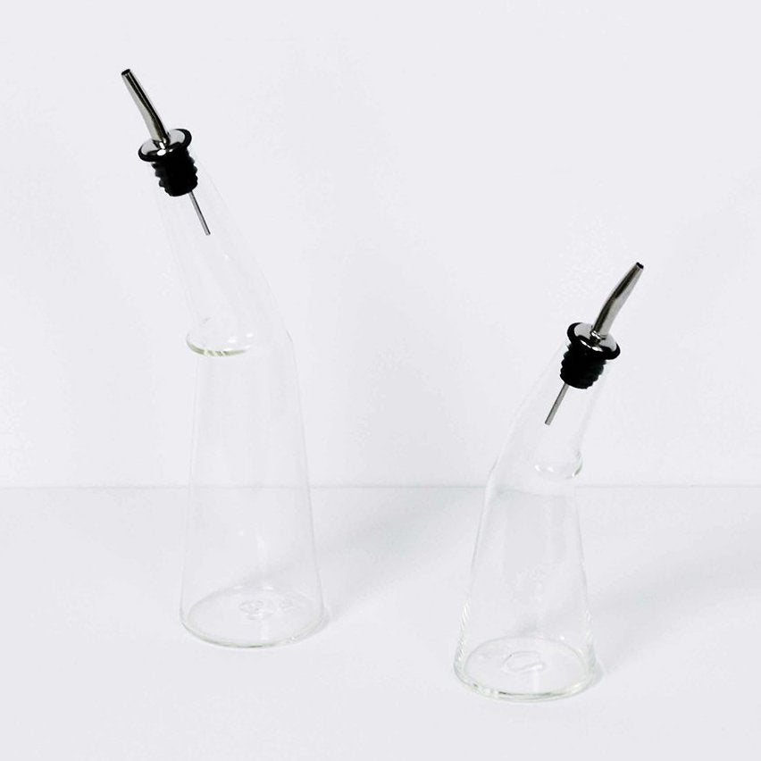 Glass Vinegar Bottle Kink